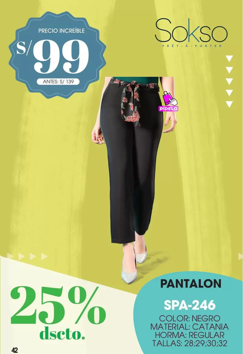 PANTALON SPA-246
