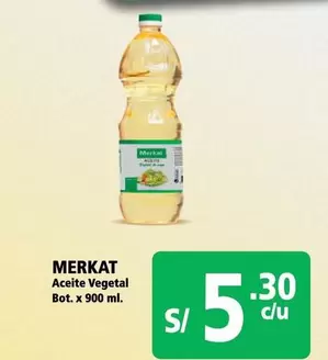 Merkat - Aceite Vegetal