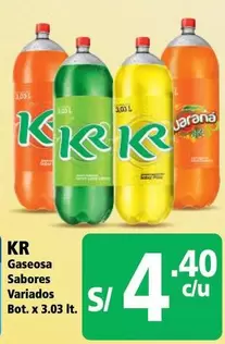 Gaseosa Sabores Variados