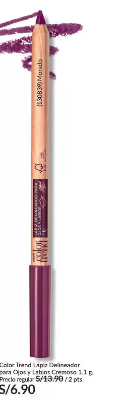 Avon - Color Trend Lápiz Delineador para Ojos y Labios Cremoso