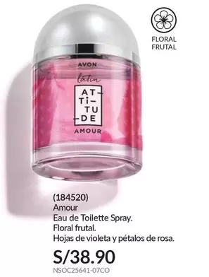 Avon - Attitude Amour Eau de Toilette Spray
