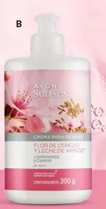 Avon - CREMA PARA MANOS FLOR DE CEREZO Y LECHE DE ARROZ