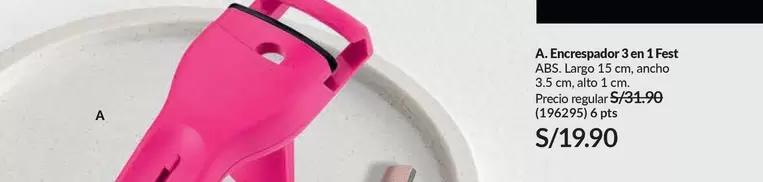 PTS - Encrepador 3 en 1 Fest