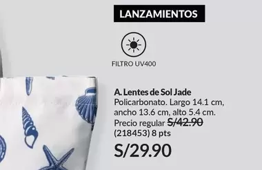 Sol   - A. Lentes de Sol Jade