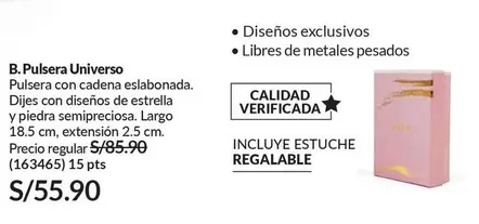 Estrella - Pulsera Universo