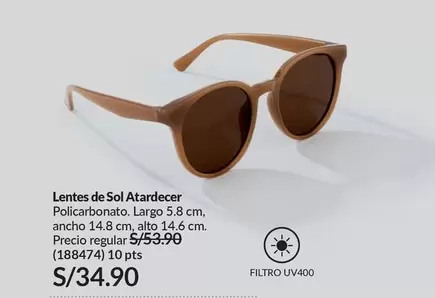 Sol   - Lentes de Sol Atardecer (188474)