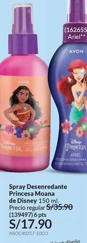 Disney - Spray Desenredante Princesa Moana