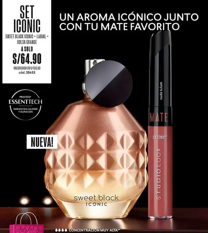 Solo - SET ICONIC SWEET BLACK ICONIC - LABIAL