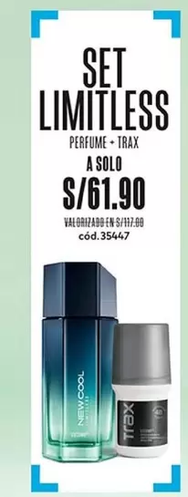 Solo - SET LIMITLESS PERFUME - TRAX