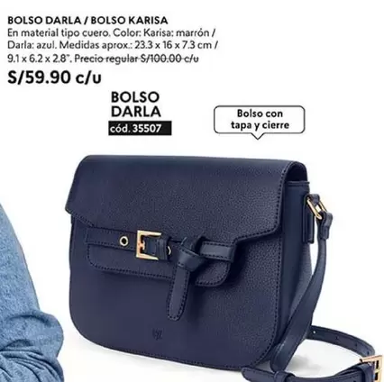 BOLSO DARLA / BOLSO KARISA cód. 35507