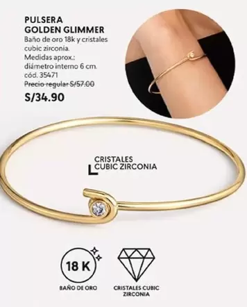 Oro - PULSERA GOLDEN GLIMMER