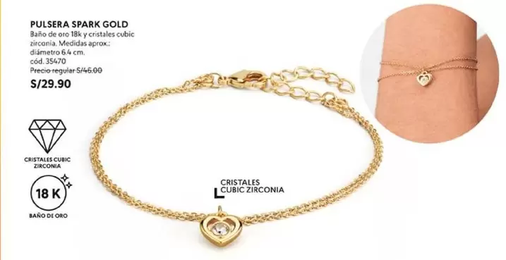 Oro - PULSERA SPARK GOLD