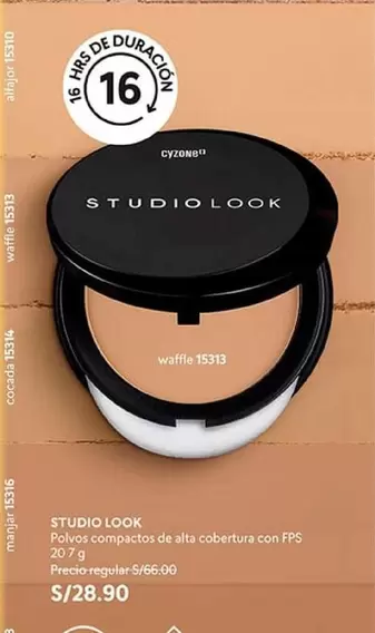 Studio - STUDIO LOOK Polvos compactos
