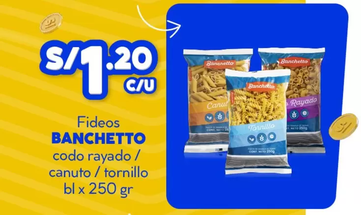 Fideos codo rayado / canuto / tornillo