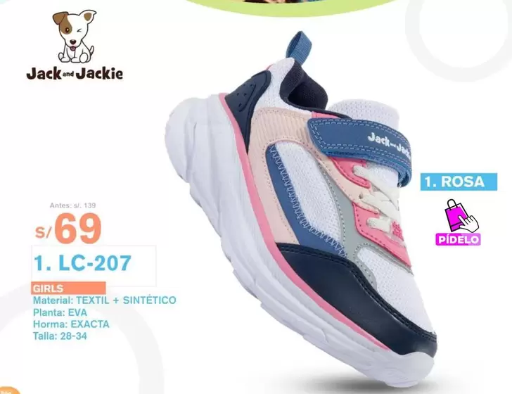 Zapatillas Deportivas 1. LC-207