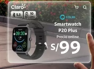 Smartwatch P20 Plus