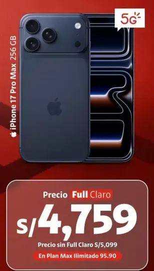 Apple - iPhone 17 Pro Max 256 GB