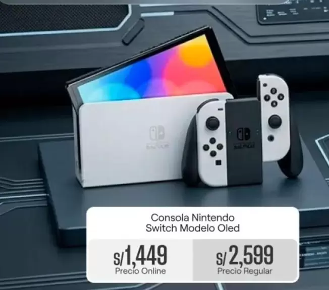 Nintendo Switch - Consola  Modelo Oled