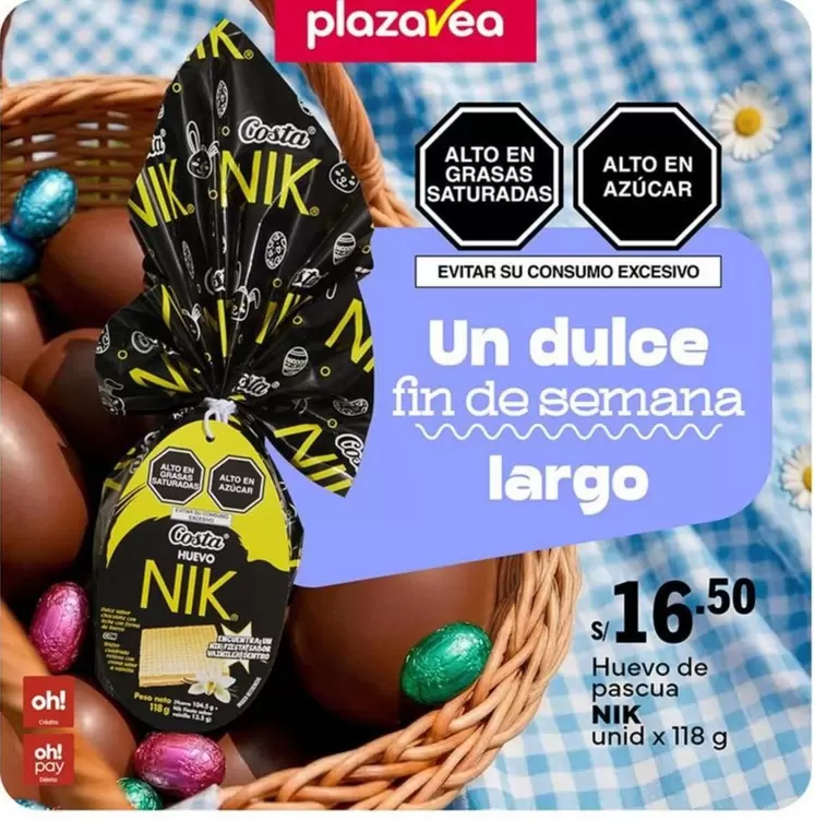 Costa - Huevo de pascua NIK