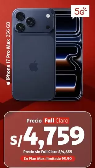 Apple - iPhone 17 Pro Max 256 GB