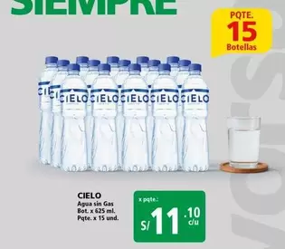 Cielo - Agua sin Gas