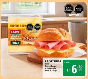 Laive - Queso Edam Jamonada
