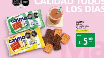 Casino - Galletas Sabores Variados