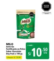 Milo - Fortificante en Polvo Sabor Chocolate Doy Pack