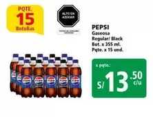 Pepsi - Gaseosa Regular/ Black