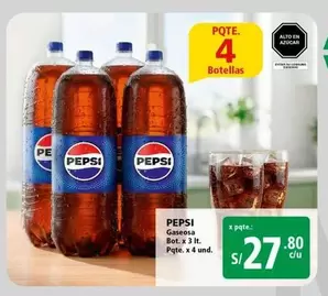 Pepsi - Gaseosa Bot. x 3 It.