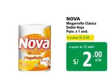 Nova - Megarrollo Clásica Doble Hoja