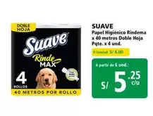Suave - Papel Higi0999enico Rendema