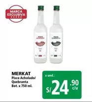 Merkat - Pisco Acholado/ Quebranta
