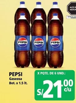 Pepsi - Gaseosa