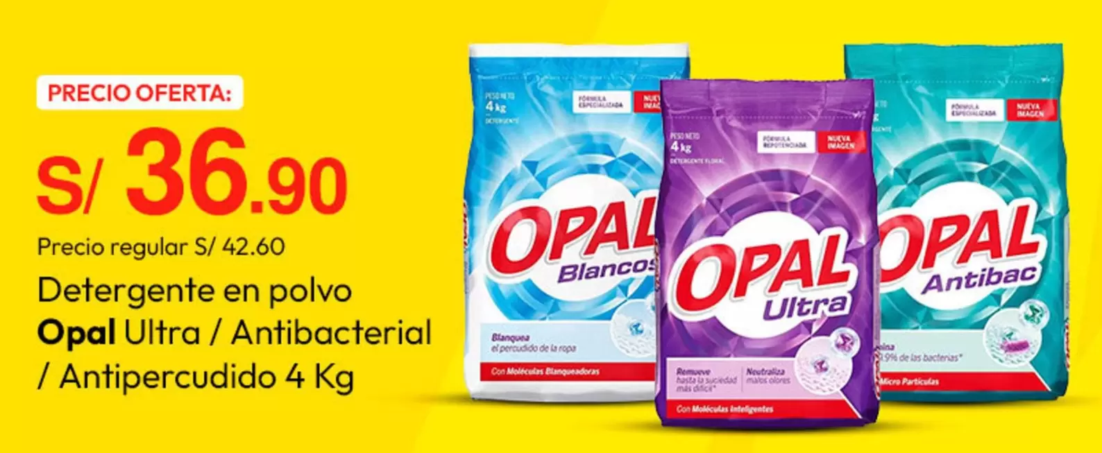 Opal - Detergente en polvo