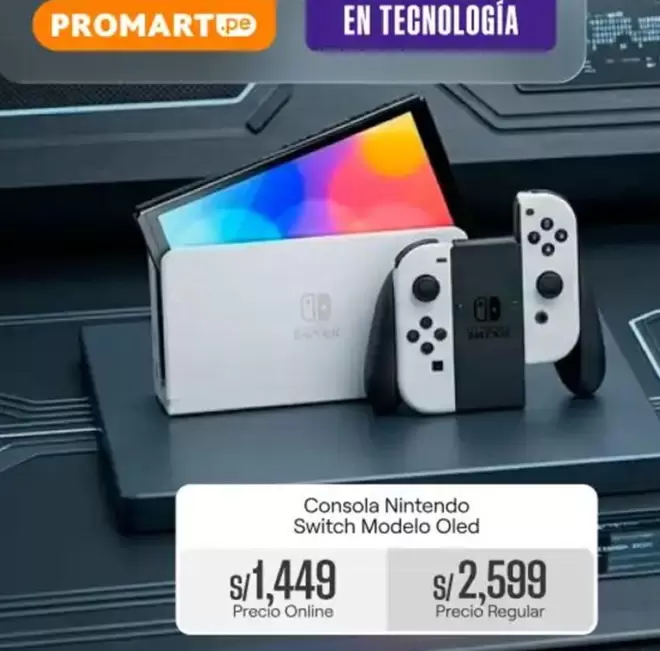 Nintendo Switch - Consola  Modelo Oled