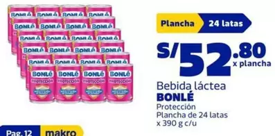 Bonlé - Bebida láctea Protección