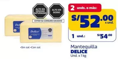 Delice - Mantequilla