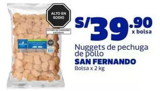 San Fernando - Nuggets de pechuga de pollo
