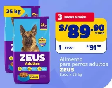 Zeús - Alimento para perros adultos