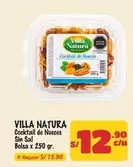 Villa Natura - Cocktail de Nueces Sin Sal