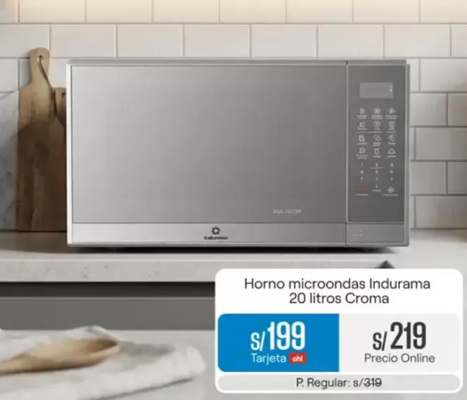 Indurama - Horno microondas