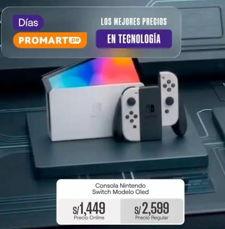 Nintendo Switch - Consola  Modelo Oled