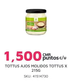 Tottus - Ajos Molidos