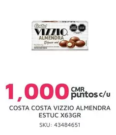 Costa - VIZZIO ALMENDRA ESTUC X63GR