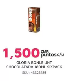 Gloria - BONLE UHT CHOCOLATADA 180ML SIXPACK
