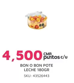Bon o Bon - BON O BON POTE LECHE 180GR