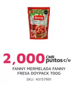Fanny - MERMELADA FRESA DOYPACK