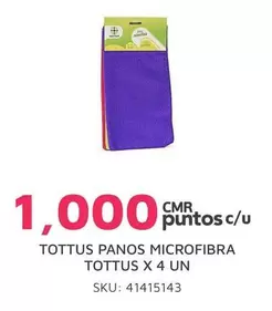 Tottus - PANOS MICROFIBRA