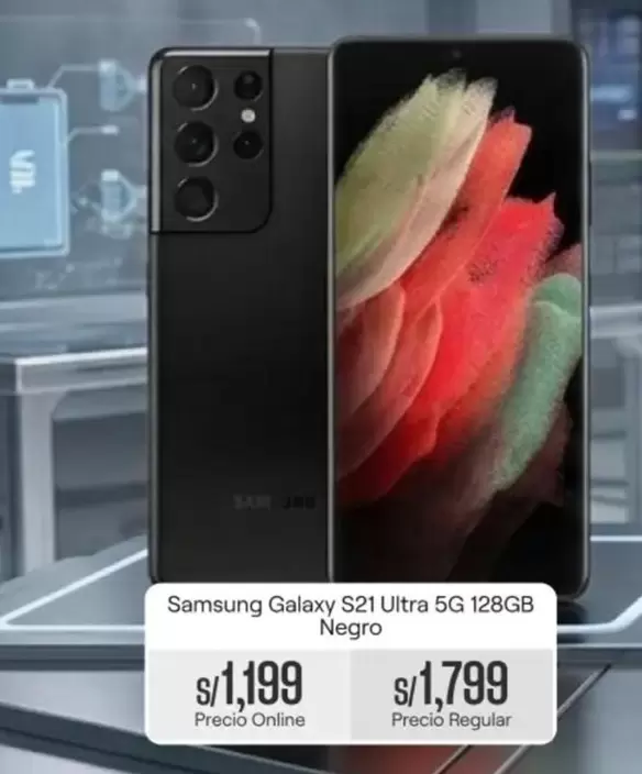 Samsung - Galaxy S21 Ultra 5G 128GB